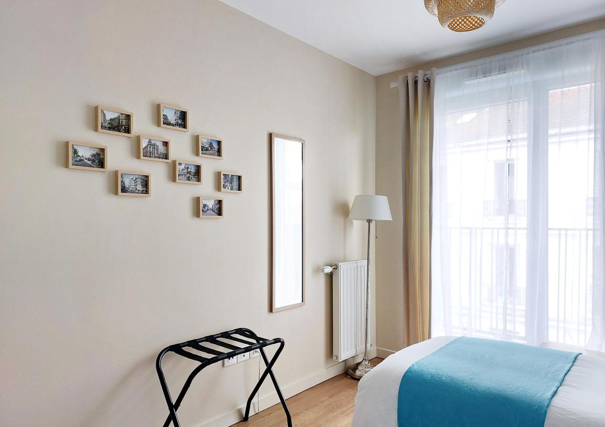 "Starry In So" 47M2, Lits Jumeaux, Parking Gratuit, Rue Calme Et Arboree, Metro 10 Min, Stade De France 24Min A Pied Saint-Ouen  Exterior foto